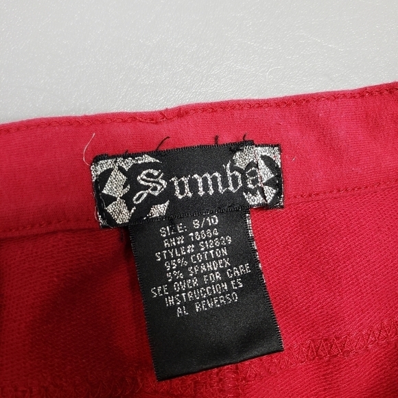 Sumba red shorts size 9/10 - Picture 6 of 10